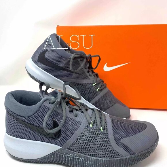 Nike Zoom Assersion Dark Grey Canvas Mid Men Sneakers Performance 917505 007 - Picture 7 of 7